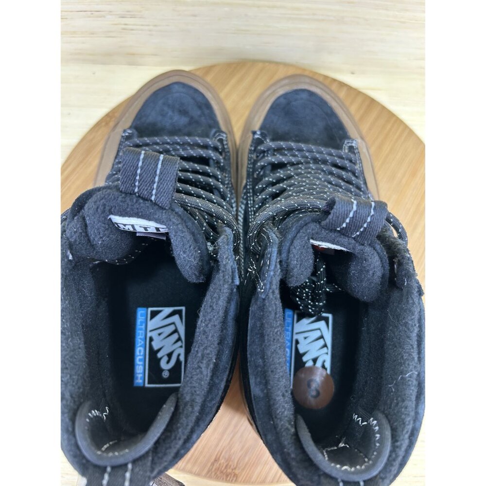 NEW Vans Sk8-Hi Dip MTE-2 Black Brown Cold Weather Shoes Womens Size 8 - Picture 6 of 8